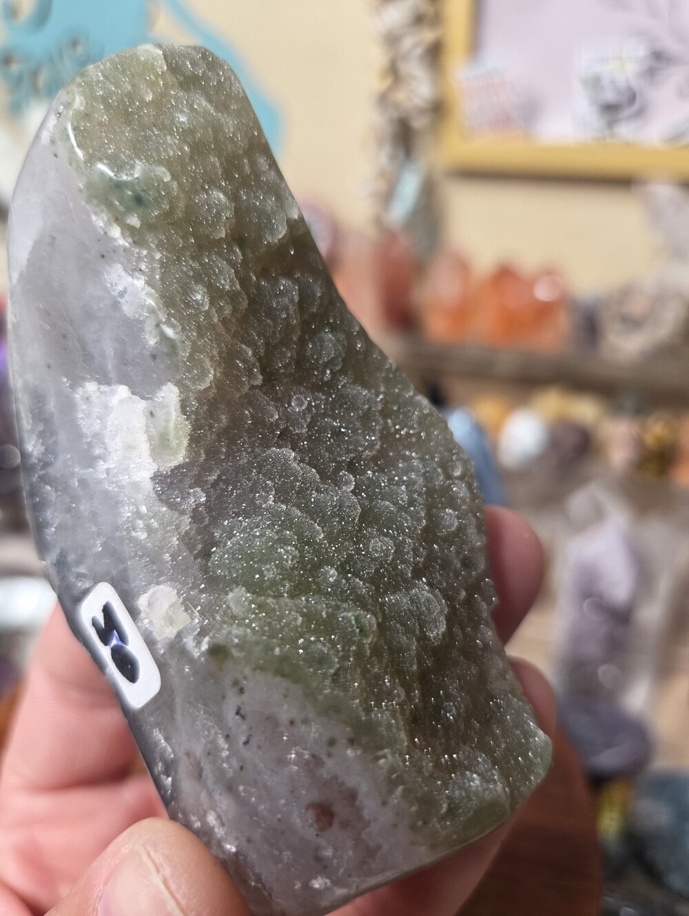 Green Amethyst Freeform 3x2 (Attracts Abundance) - Picture 5 of 6